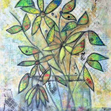 Resilience
18" X 24"
Acrylic paint and charcoal on stretched canvas.