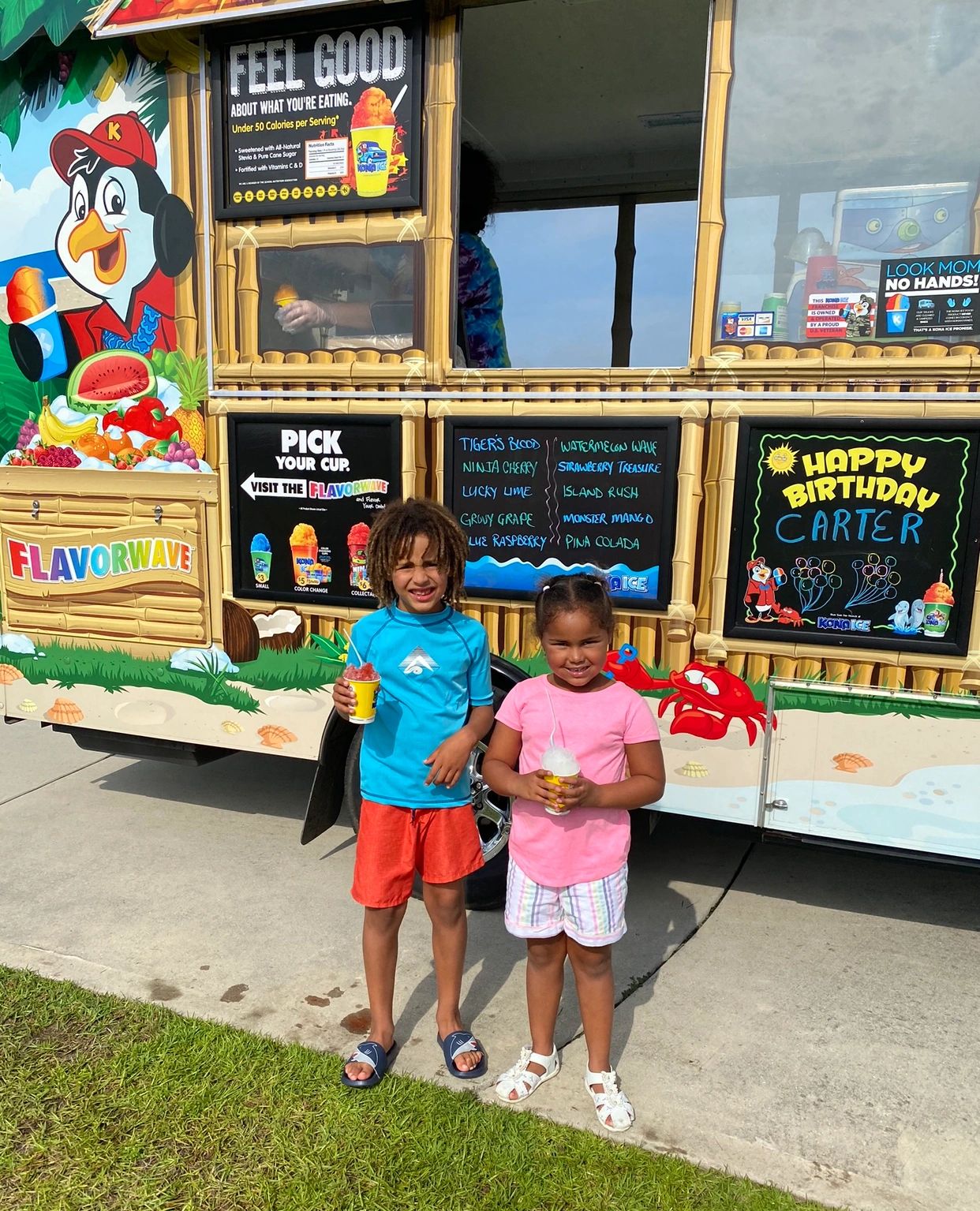Kona Ice of the Crystal Coast