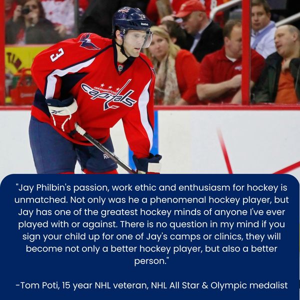 Jay Philbin hockey testimonial from Tom Poti