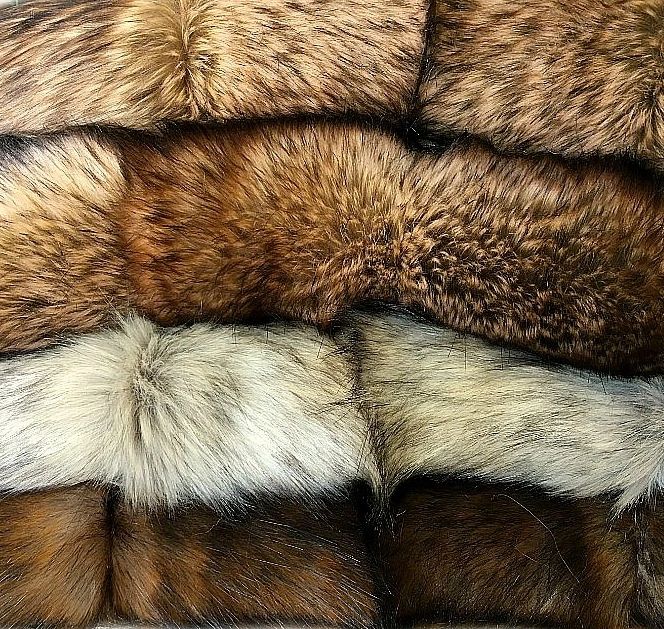 Premium Faux Fur Throw Blanket Brown Shag Bear Skin Sheepskin Fleece Lining 
