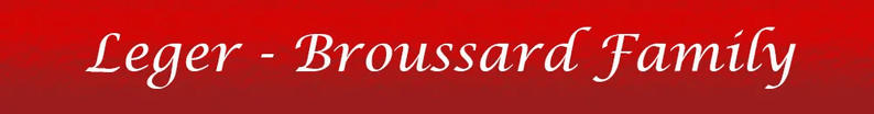 Leger  Broussard Family
