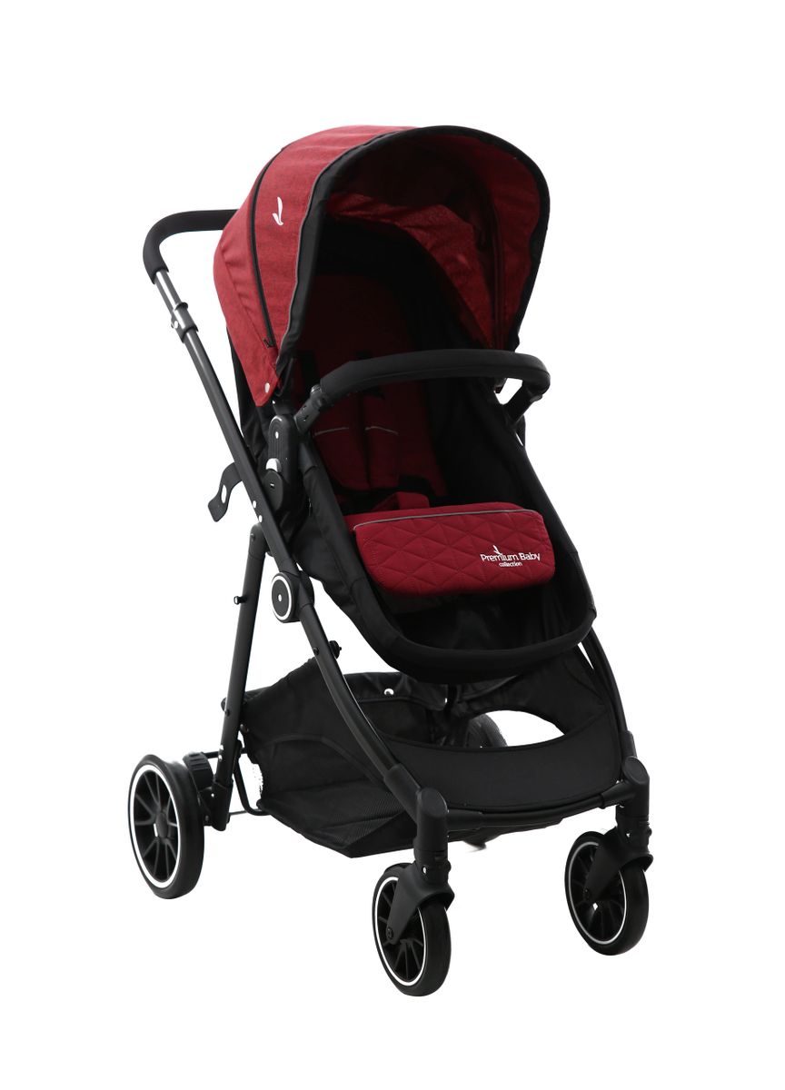 Coche Travel System Premium Baby MILAN Rojo