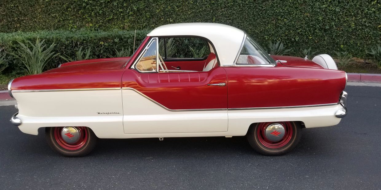 1960 Nash Metropolitan picturecar movie car 60s cute film movie tv hollywood 