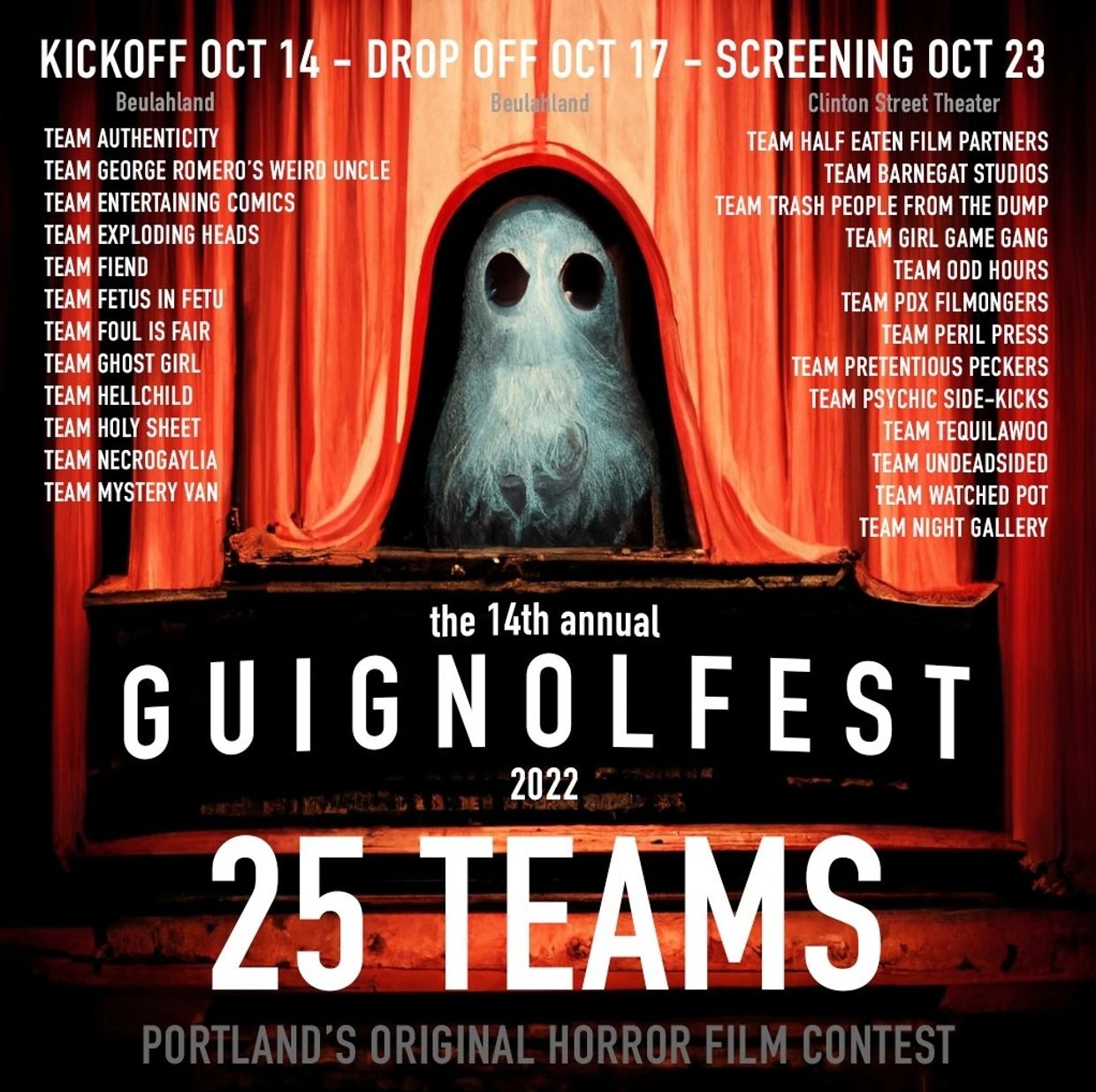 GuignolFest Productions - Movie Contest, Horror