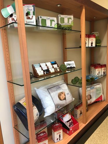 We proudly carry the very best in therapy products including Pillowise, CBD and more