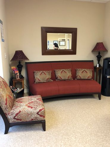 Our 'Waiting Room' at Carolina Spine Specialists - Governors Village in Chapel Hill