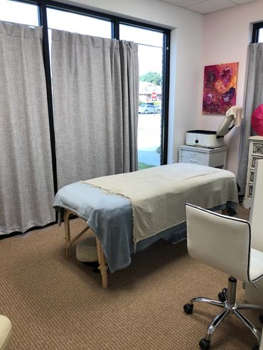 Our Therapy Room at Carolina Spine Specialists in Governors Village Chapel Hill 