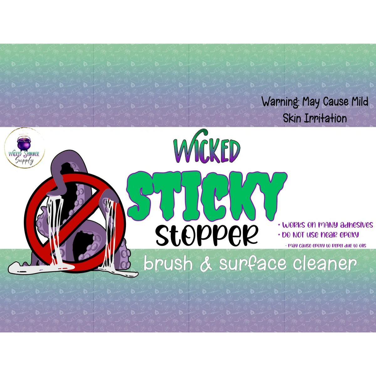 Wicked Sticky Stopper - Brush and Surface Cleaner