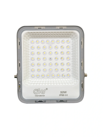 This Flood Light is available in 30W, 50W, 100W, 200W, and 300W options, designed for outdoor use wi