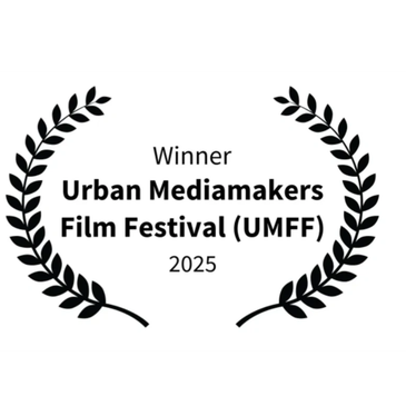 Winner laurel for the Urban Mediamakers Film Festival 2025.