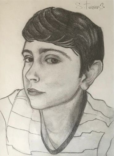Leo (Artist's Son)
graphite on paper
14 x 17 inches
NFS