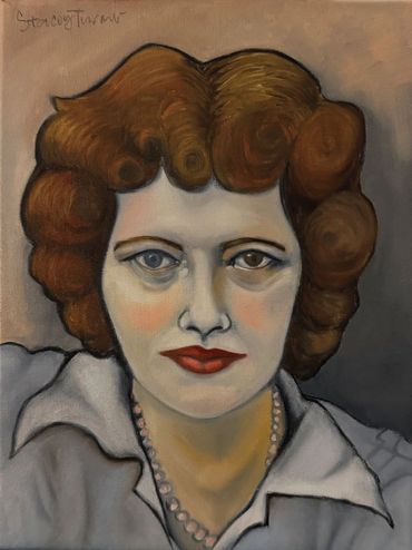 Julia
oil and charcoal on canvas
9 x 12 inches
