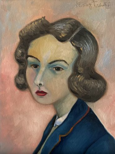 Mary Ellen, School
oil and charcoal on canvas
9 x 12 inches
for sale