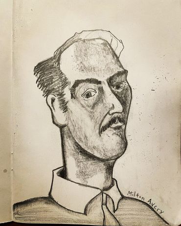 Sketchbook
Inspired by Milton Avery
Self Portrait, 1940
January 17, 2022