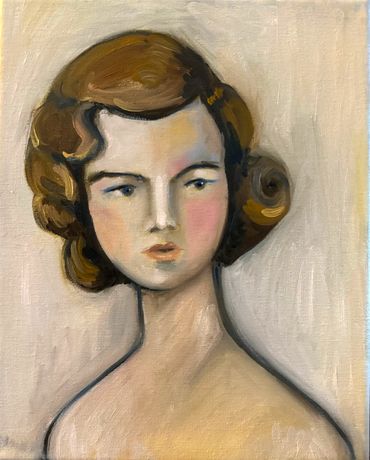 Untitled
oil  and charcoal on canvas
8 x 10 inches
for sale