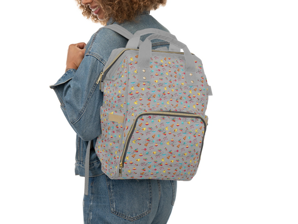 Presenting the elegant and practical NOKOP & NYE BABY Diaper Backpack, meticulously crafted.