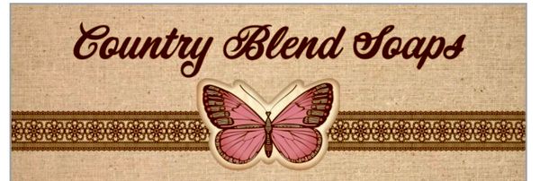 The Country Blend Soaps pink butterfly is my brand recognition logo