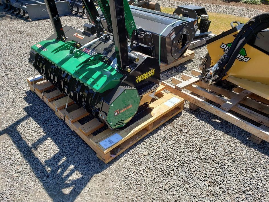 Mulching head, drum mulcher, forestry head