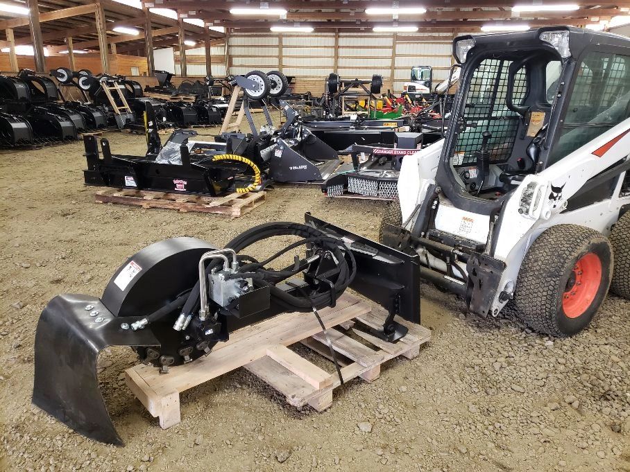 Stump Grinder, skid steer mount
