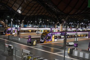 Southern Cross Railway Station Night