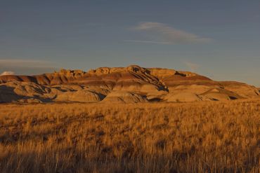 badlands Petrified Forest National Park, Arizona from old US Highway 260 December 5, 2022