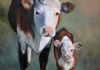 "Mama and Baby" Oil on Canvas (sold)