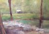 "Guadalupe Retreat" Oil on Canvas 24"x36"  $525
