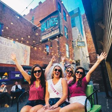Private Tours through Nashville's most iconic spots like Printers Alley and Broadway.