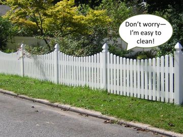 Vinyl Fencing is Low Maintenance 