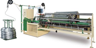 Chain Link Weaver Machine