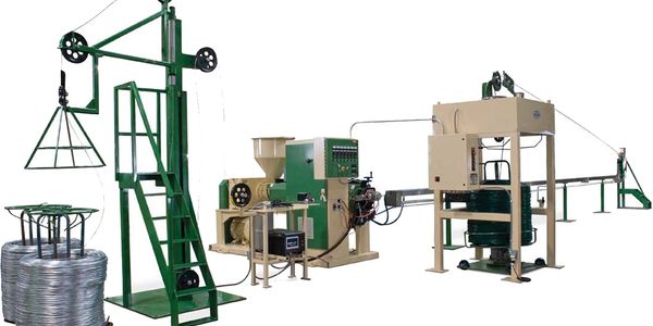 Colored Weaving Wire Extruding Machine