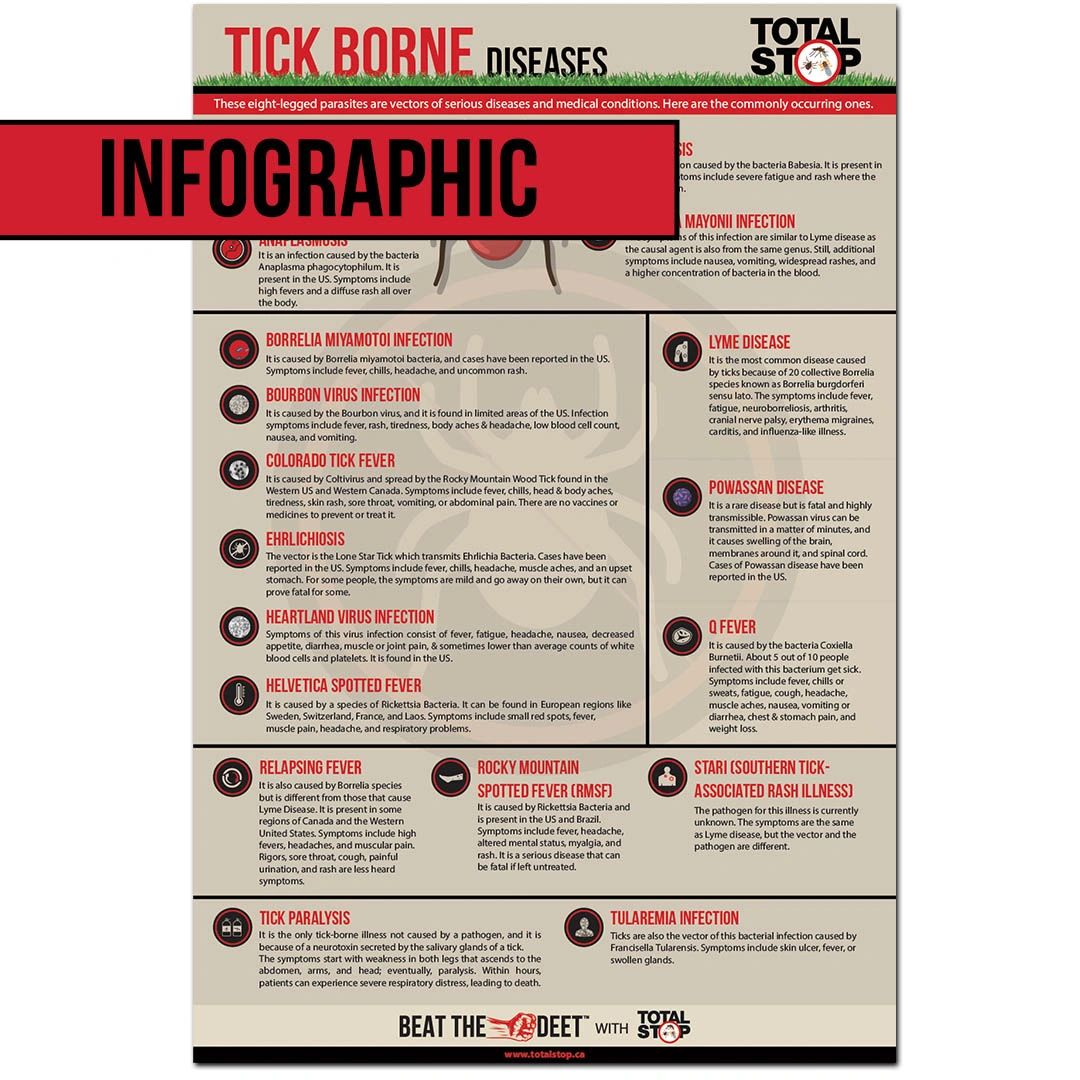 Curated visual reference: Picture Idea: List Of Tick Borne Diseases