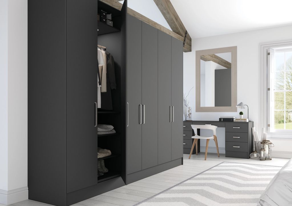 Matte Fitted Wardrobes - 