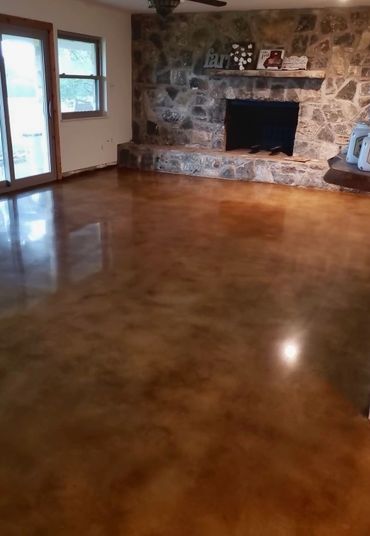 Polished-stained-concrete-floors-in-Austin-TX