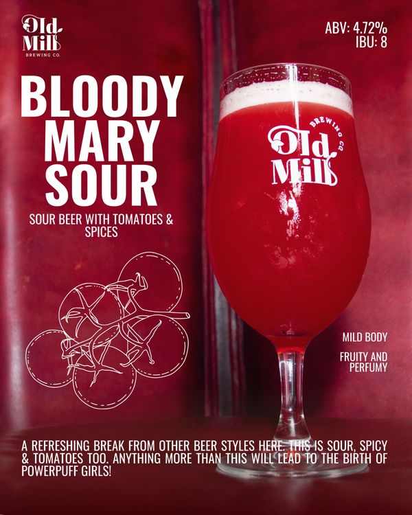 Sour Beer with Tomatoes & Spices