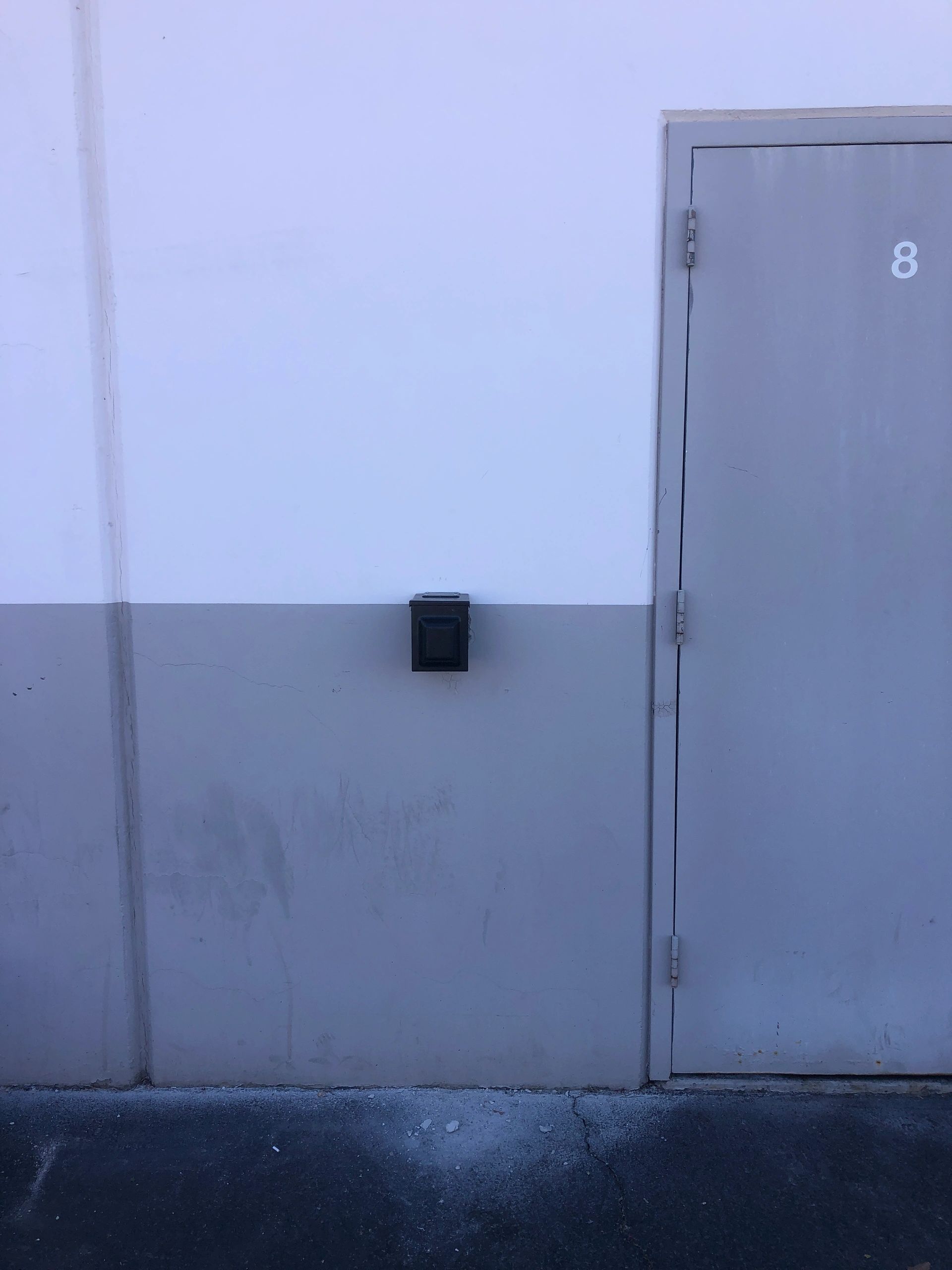 Locking outlet for Tesla charging. 