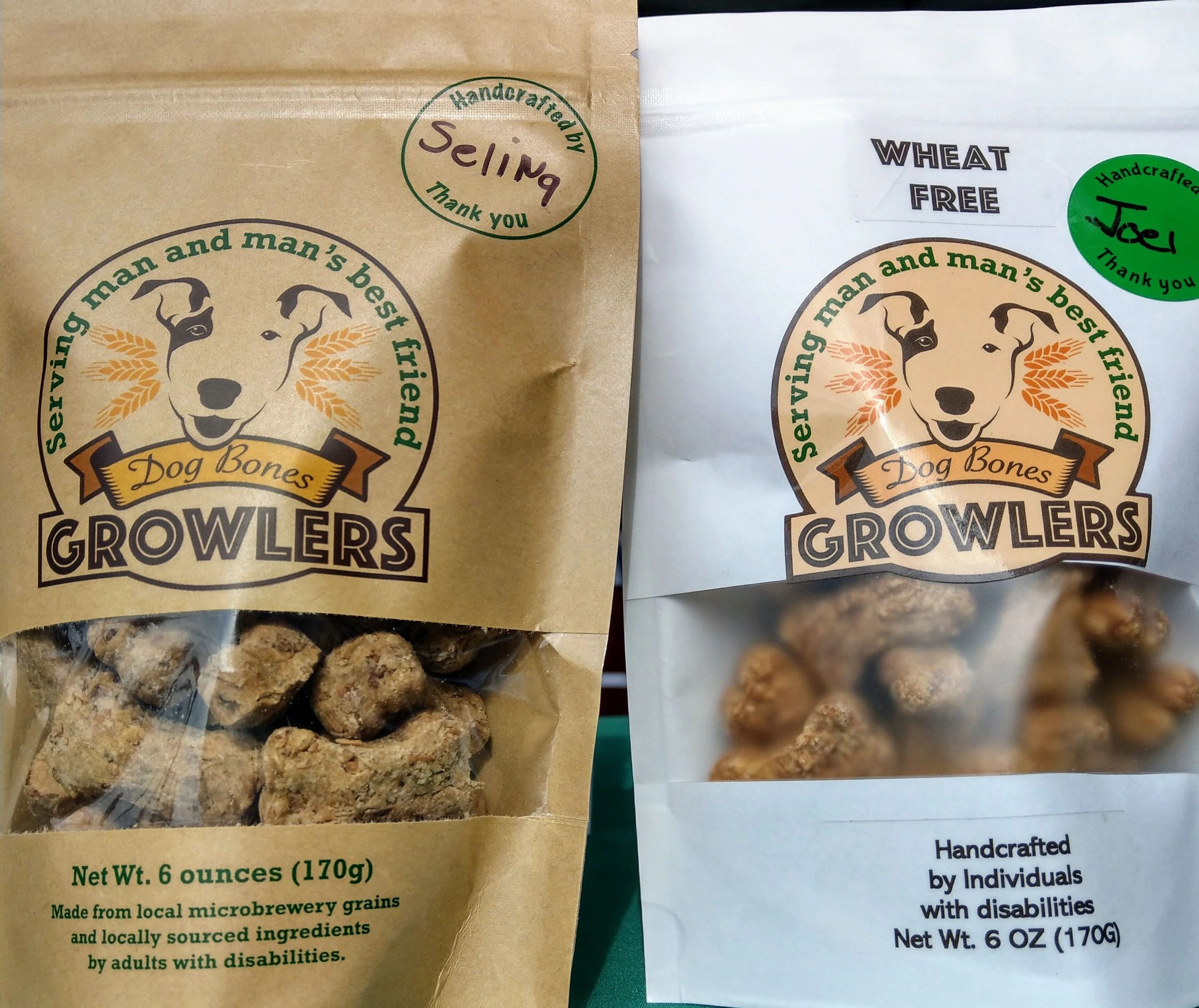 Growlers Dog Bones