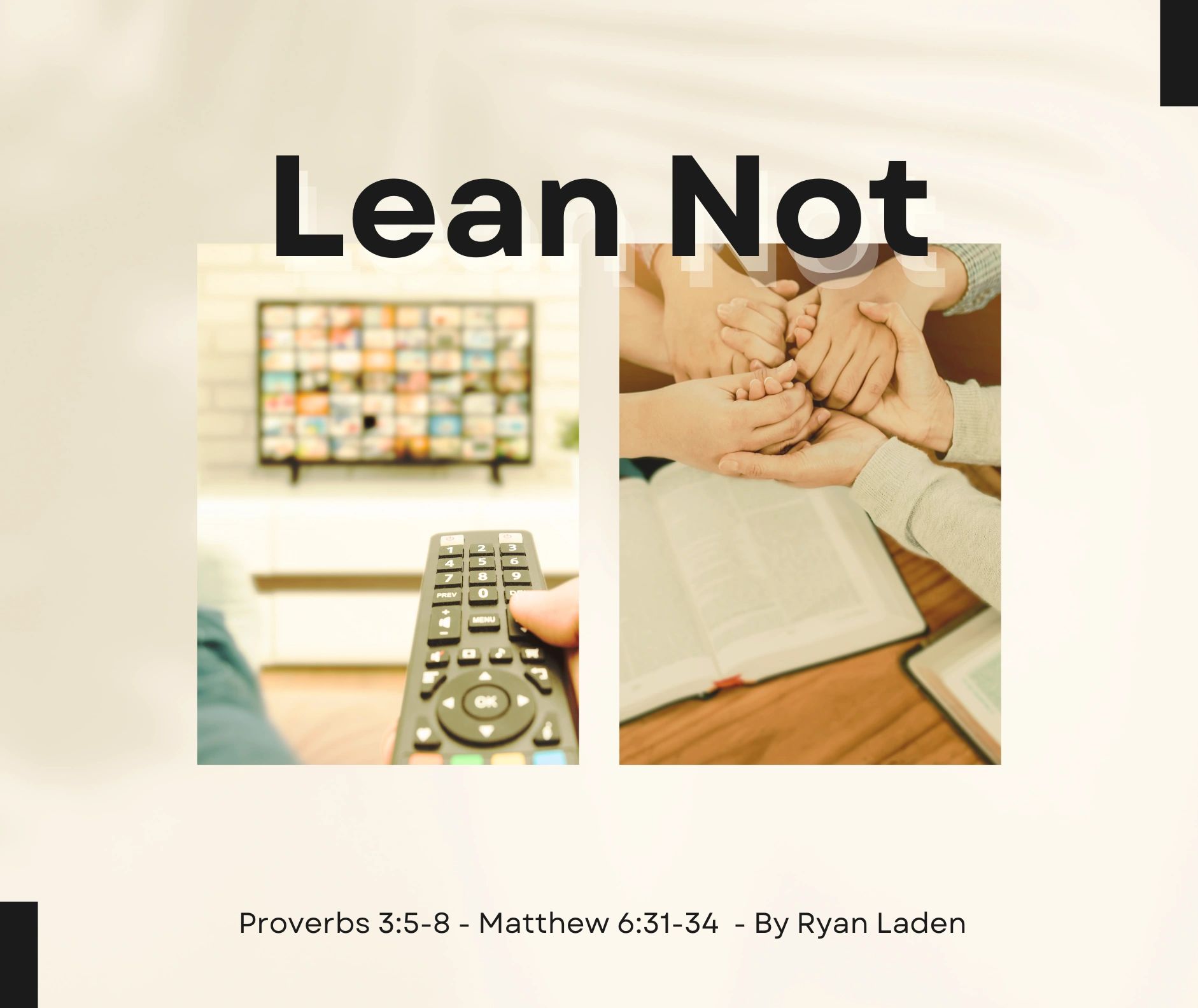 Lean Not