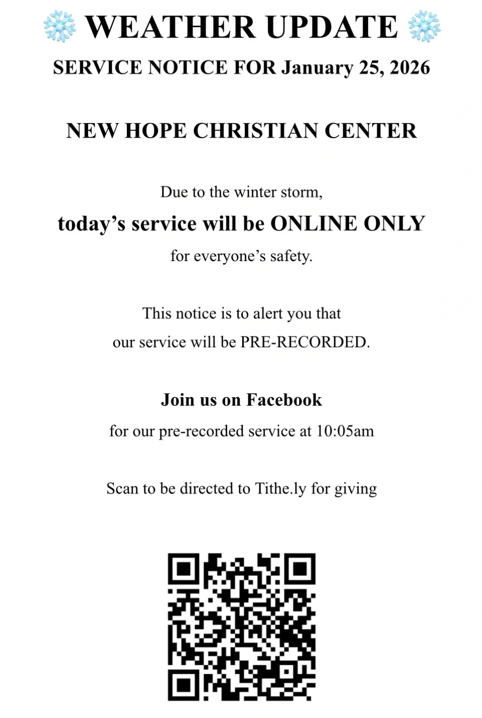 New Hope Christian Center 2