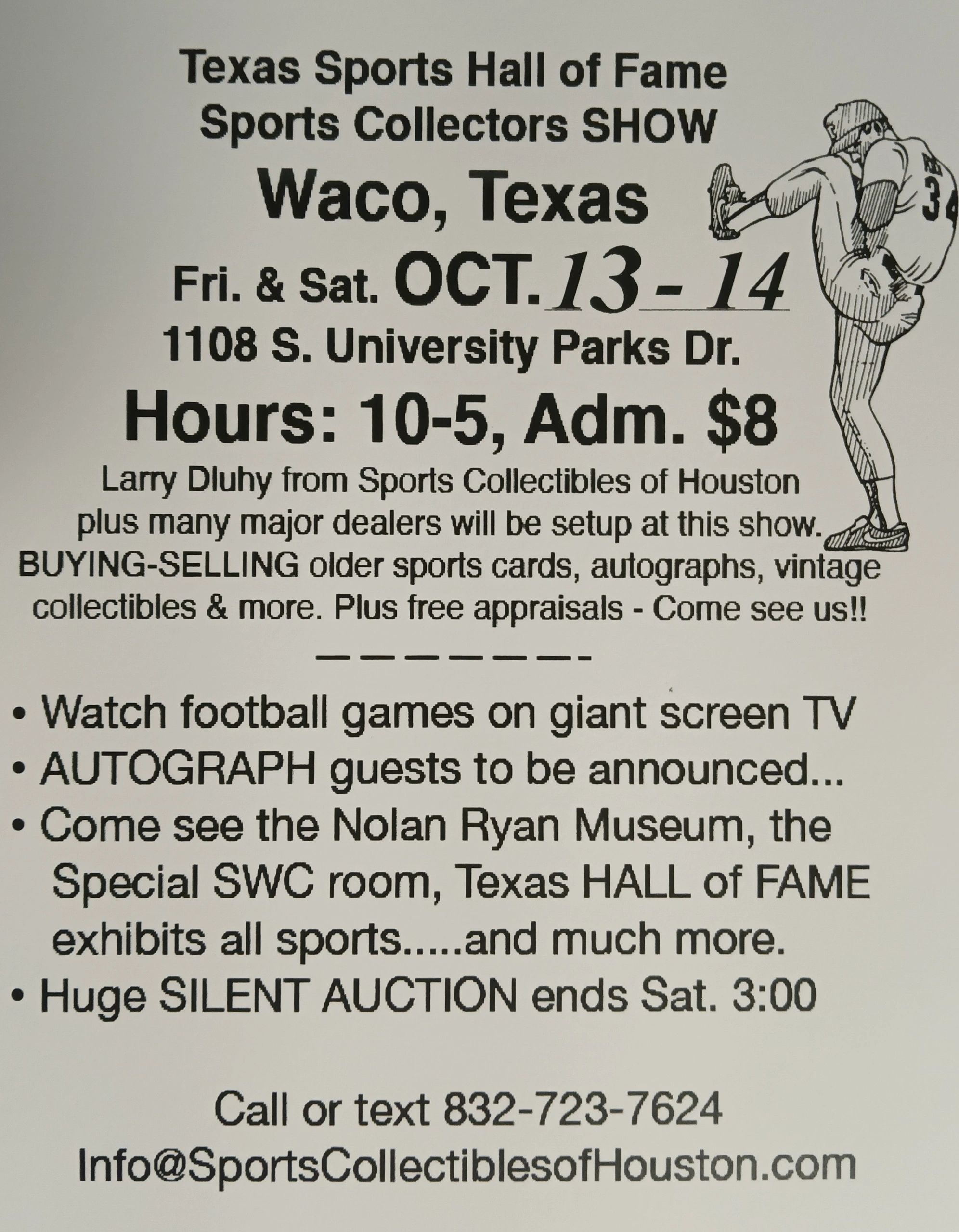 Nolan Ryan Exhibit moving to Waco, Texas