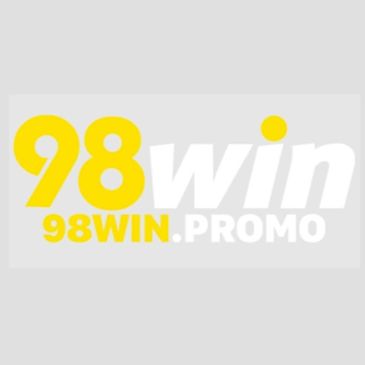 Logo with '98win' and '98WIN.PROMO' text in yellow and white.