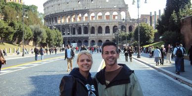 Honeymoon in Rome Italy