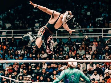 Photo by Juan Trevilla Martínez: https://www.pexels.com/photo/dramatic-lucha-libre-wrestling-match-i