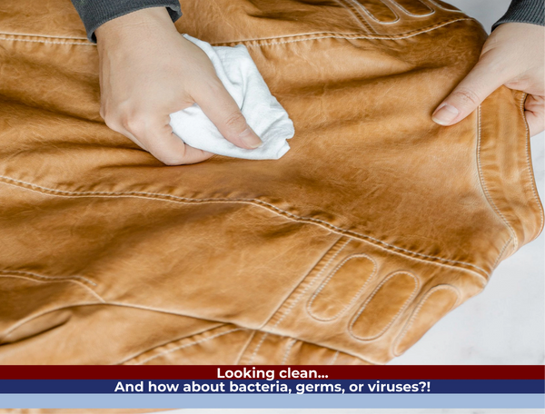 Cleaning leather