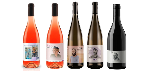 Five tribute white and rose wines honoring fallen IDF soldiers — each bottle tells their story