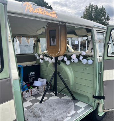 Wedding photo booth
