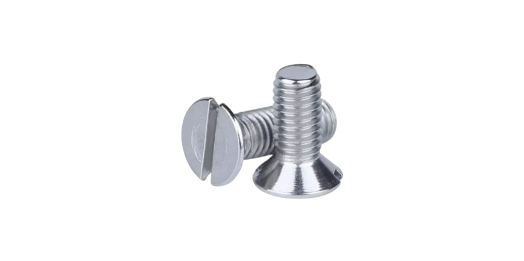 Tornillos De Cabeza Plana.