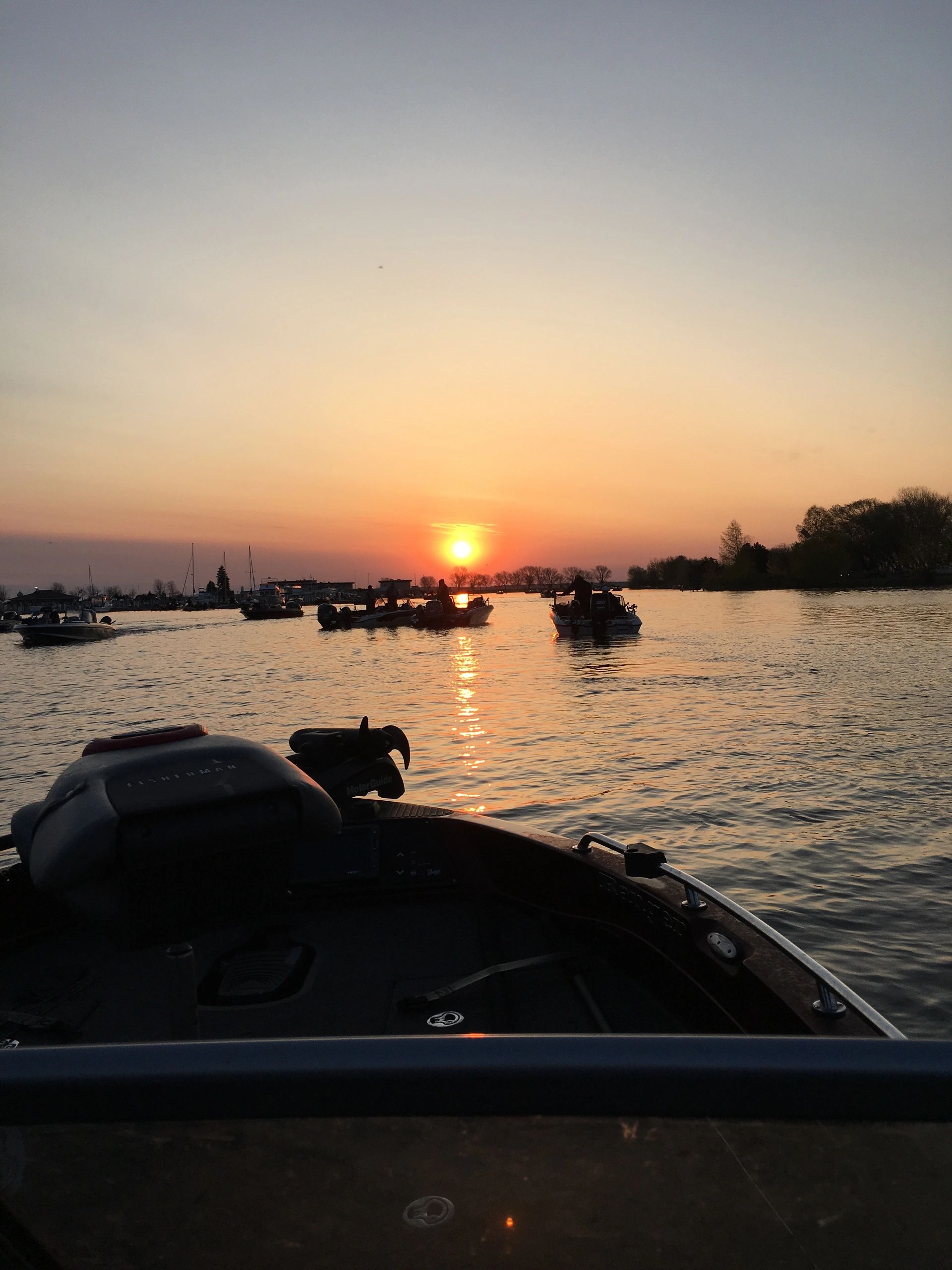 Tournament fishing for big Walleyes on the big water, Lake Michigan.