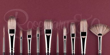 Rosemary & Co : Watercolor Brush Set Of 3