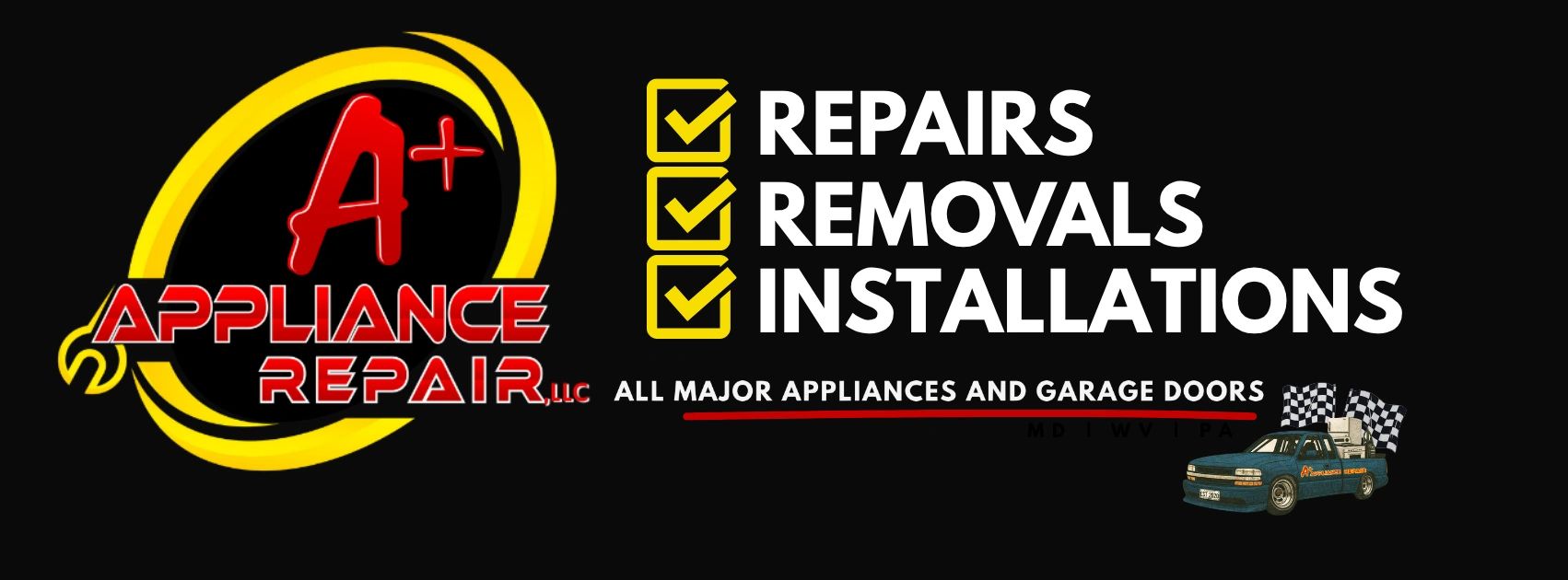 APPLIANCE REPAIRS REMOVALS AND INSTALLATIONS QUICK RESPONSE COMPLETED JOBS HAPPY CUSTOMERS & COMPANY